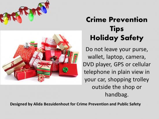 Holiday Safety Tips 16
